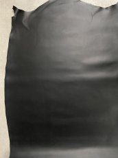 画像5: 牛革　スムースレザー　ブラック (5)