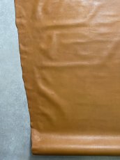 画像4: 牛革　スムースレザー　キャメル (4)