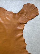 画像3: 牛革　スムースレザー　キャメル (3)