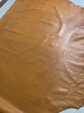 画像6: 牛革　スムースレザー　キャメル (6)