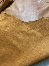 画像8: 牛革　スムースレザー　キャメル (8)