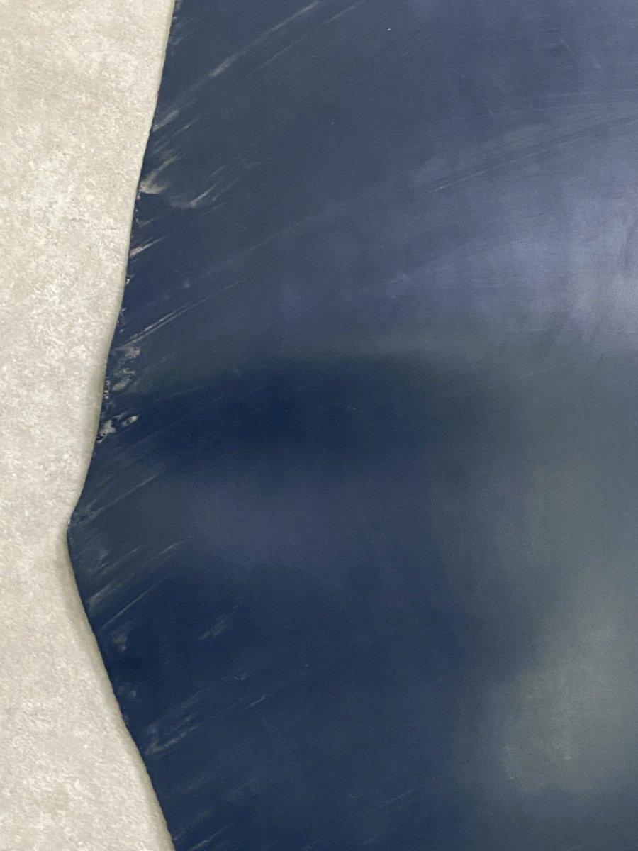 画像4: イングリッシュブライドルレザー 　ネイビー (4)