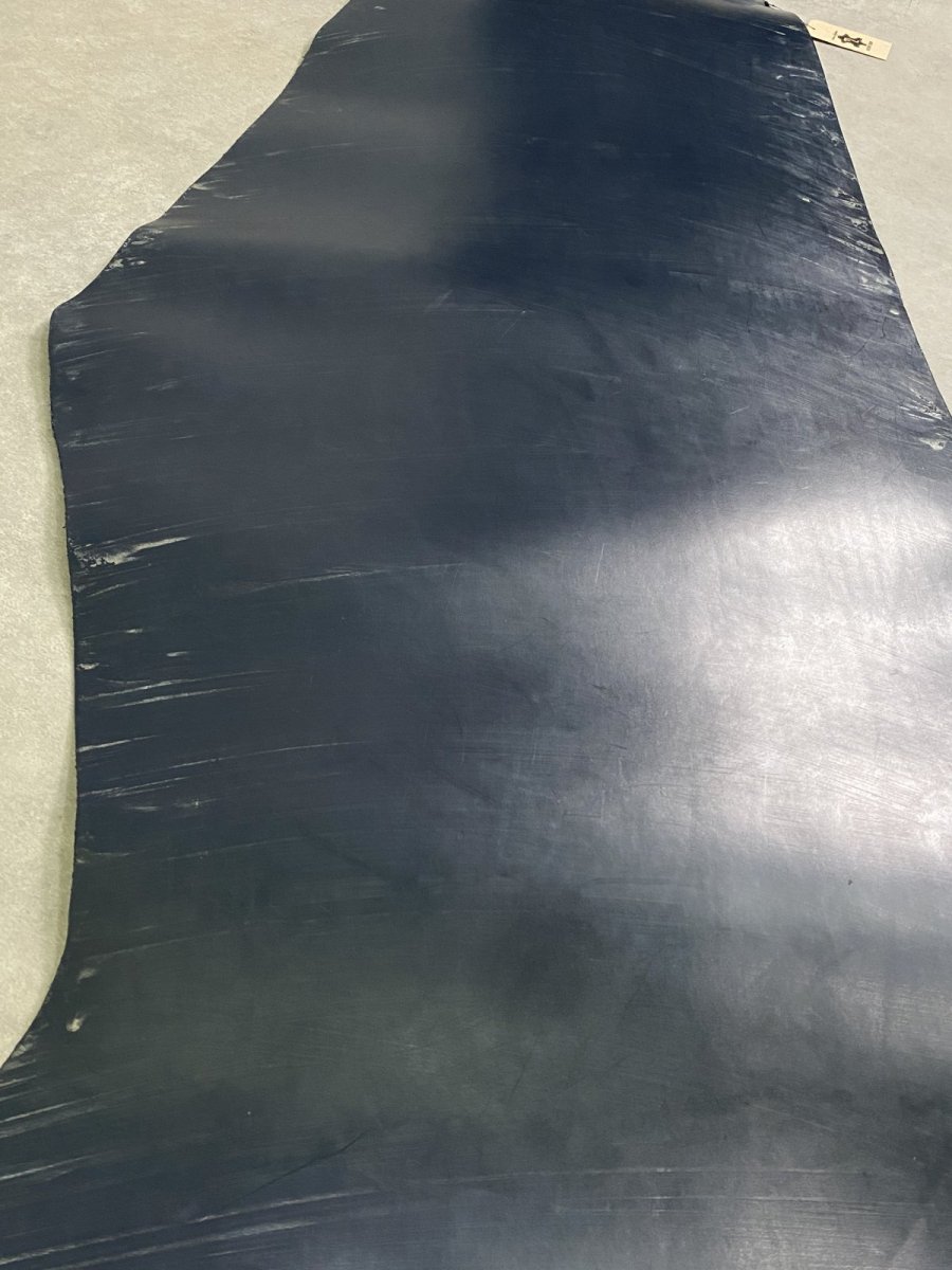 画像3: イングリッシュブライドルレザー 　ネイビー (3)