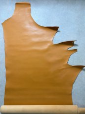 画像1: 牛革　Jスムース　キャメル　レザー (1)