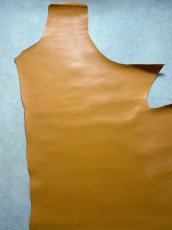 画像5: 牛革　Jスムース　キャメル　レザー (5)