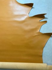 画像7: 牛革　Jスムース　キャメル　レザー (7)