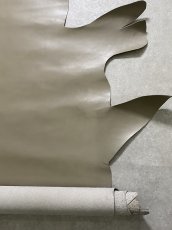 画像5: 牛革　Jスムース　グレー　レザー (5)