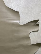 画像3: 牛革　Jスムース　グレー　レザー (3)