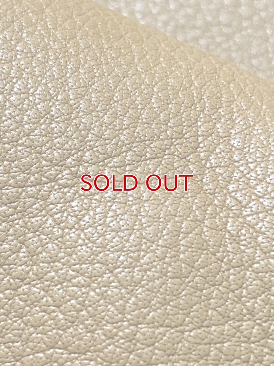 画像8: 牛革　ソフトバッファロー　キャメル　レザー (8)