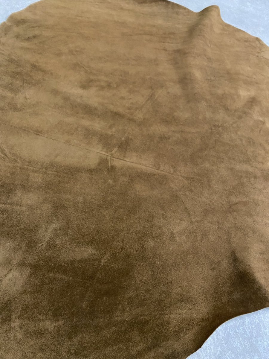 画像5: ベロア丸革　ブラウン (5)