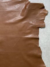 画像4: 牛革　アレグリアバッファロー　キャメル　レザー (4)