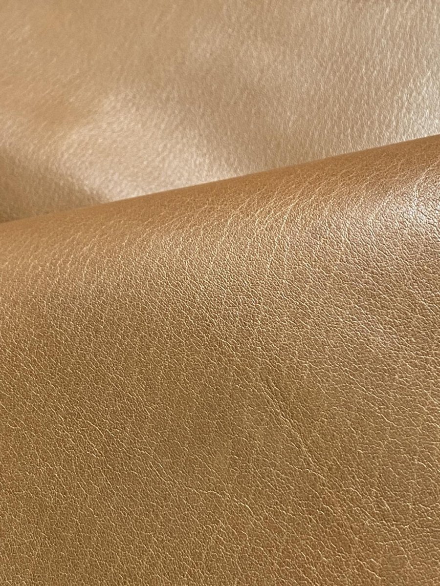 画像8: 牛革　アレグリアバッファロー　キャメル　レザー (8)
