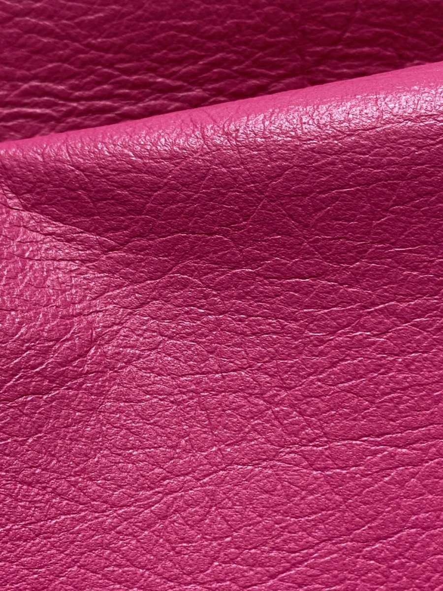 画像15: 牛革　クロームソフト　ショッキングピンク　レザークラフト　 (15)