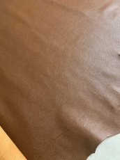 画像5: 牛革　シュリンクノボ　アーモンド　レザークラフト (5)