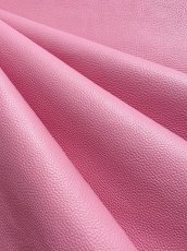 画像4: 牛革　シュリンクノボ　ピンク　レザークラフト (4)