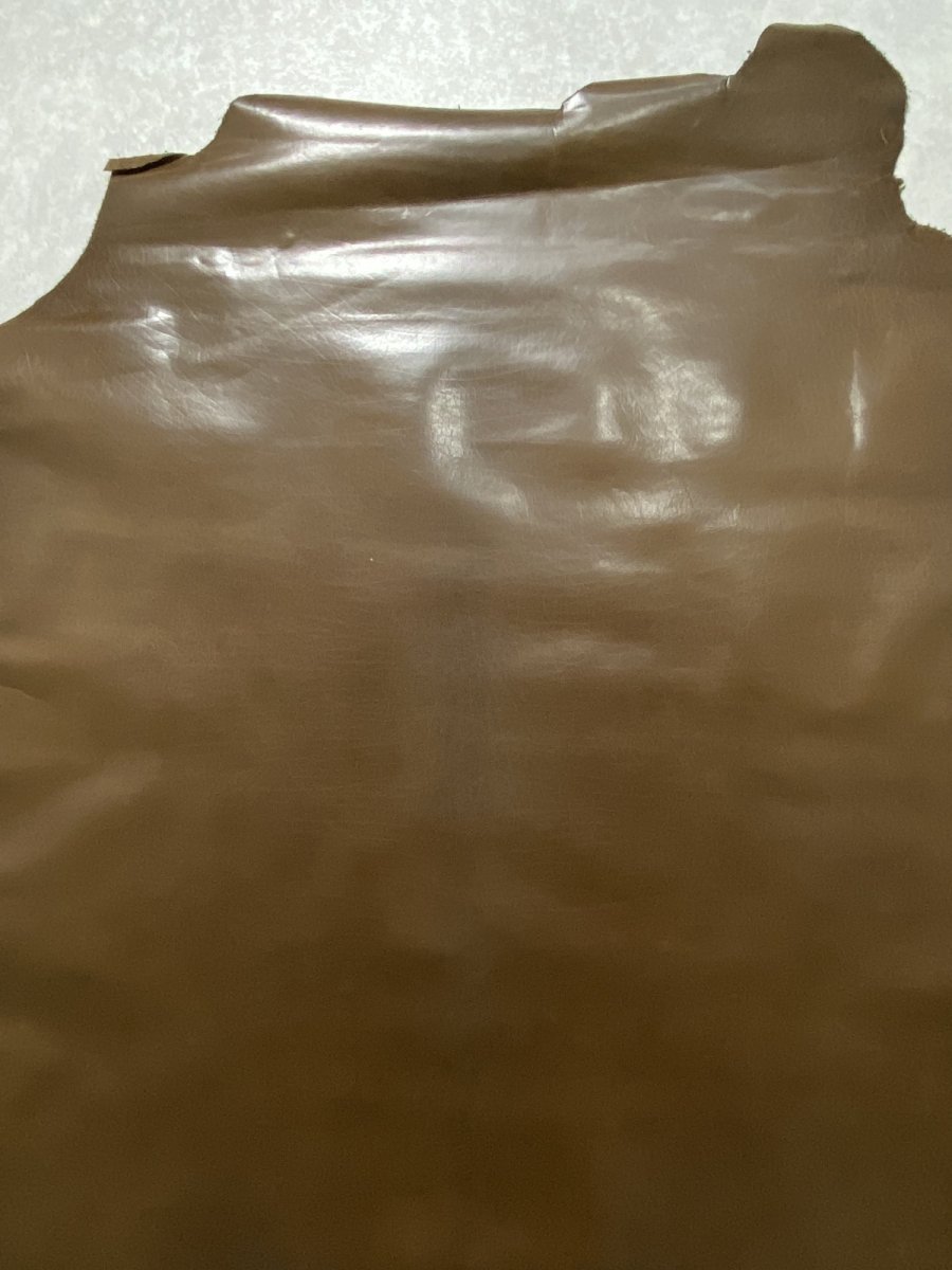 画像6: 牛革　オイルバッファロー　ブラウン　レザー (6)