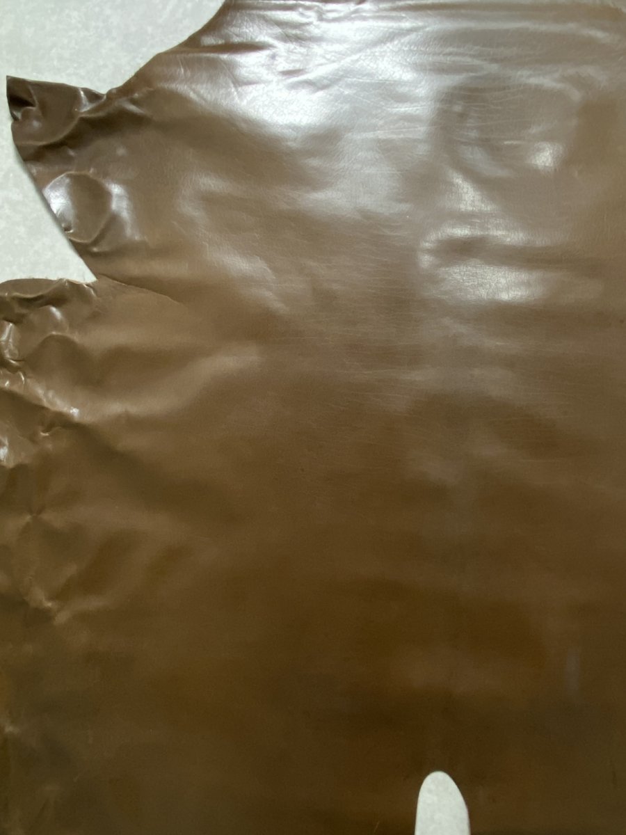 画像7: 牛革　オイルバッファロー　ブラウン　レザー (7)