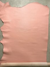 画像6: 牛革　シュリンクノボ　ベビーピンク　レザークラフト (6)