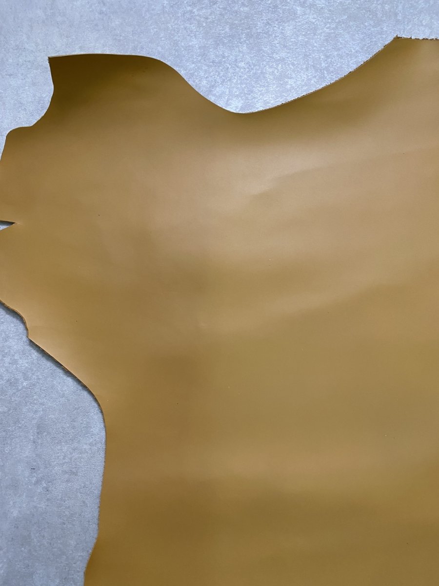 画像5: 牛革　ヌメソフト　チェスナット　タンニンなめし　レザークラフト (5)