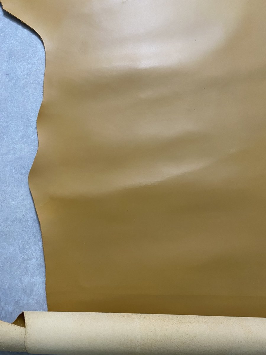 画像8: 牛革　ヌメソフト　チェスナット　タンニンなめし　レザークラフト (8)