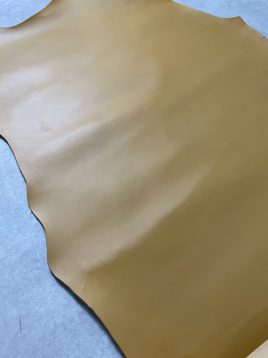 画像4: 牛革　ヌメソフト　チェスナット　タンニンなめし　レザークラフト (4)