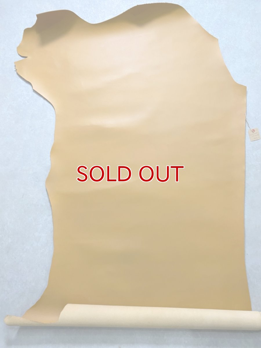 画像1: 牛革　ヌメソフト　チェスナット　タンニンなめし　レザークラフト (1)