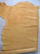 画像8: 牛革　ヌバック　キャメル (8)