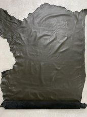 画像1: 牛革　クロームソフト　ライトブラック　レザークラフト　 (1)