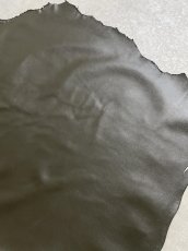 画像8: 牛革　クロームソフト　ライトブラック　レザークラフト　 (8)