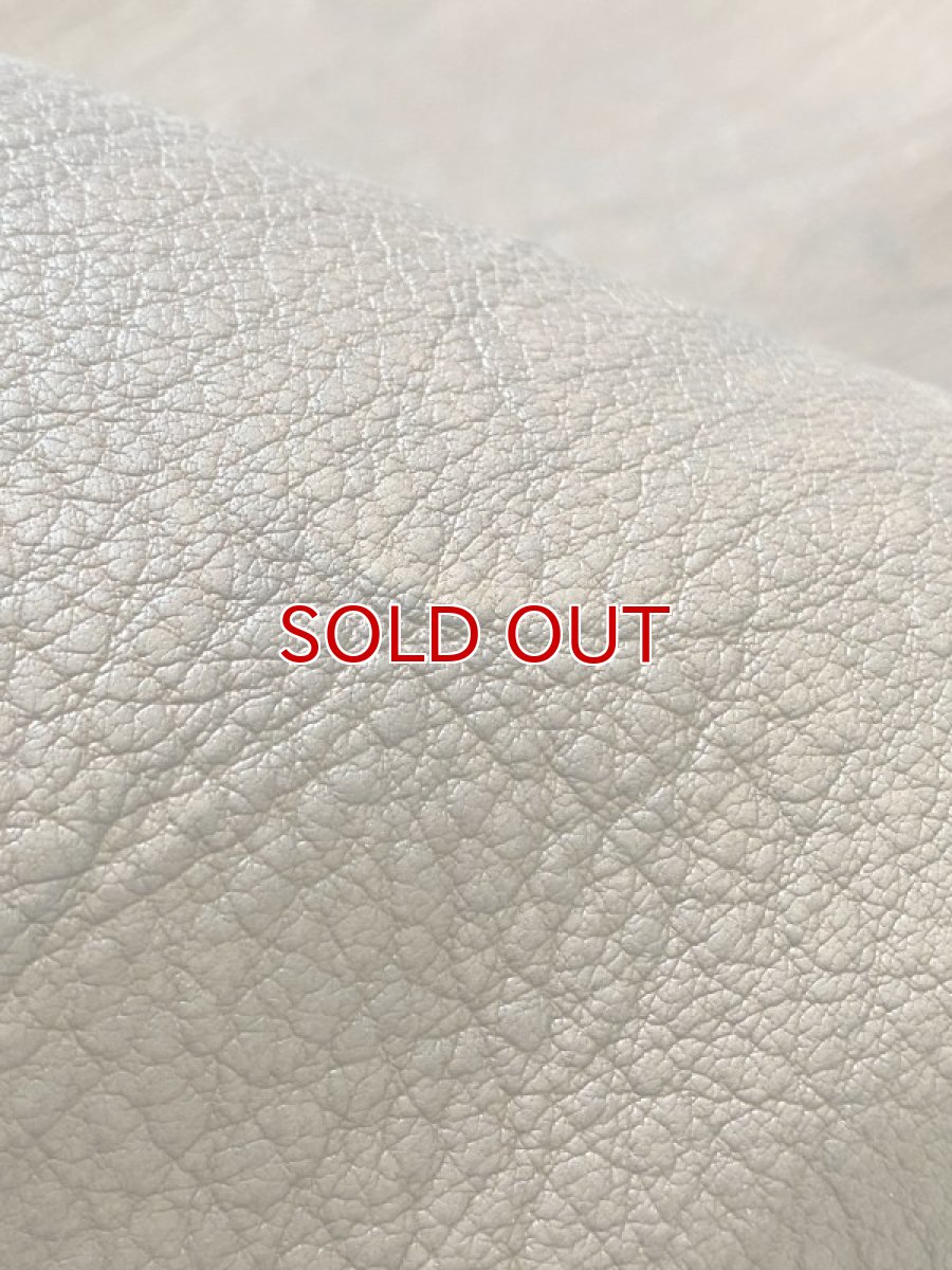 画像7: 牛革　ヌバックバッファロー　ブラウン　レザー (7)