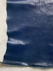 画像4: 牛革　ショルダー　ブルー　レザークラフト (4)