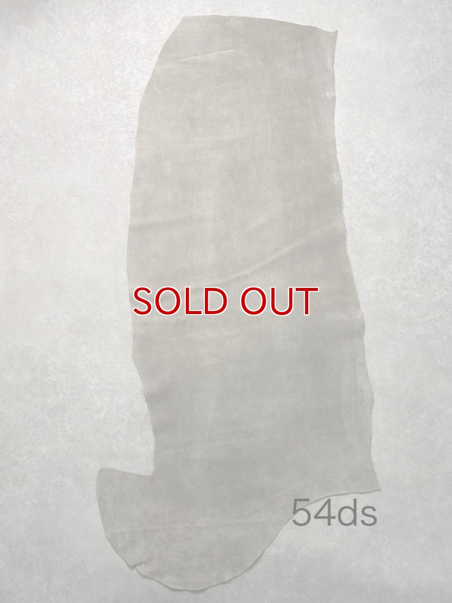 画像3: ベロア　グレー 　牛革 (3)