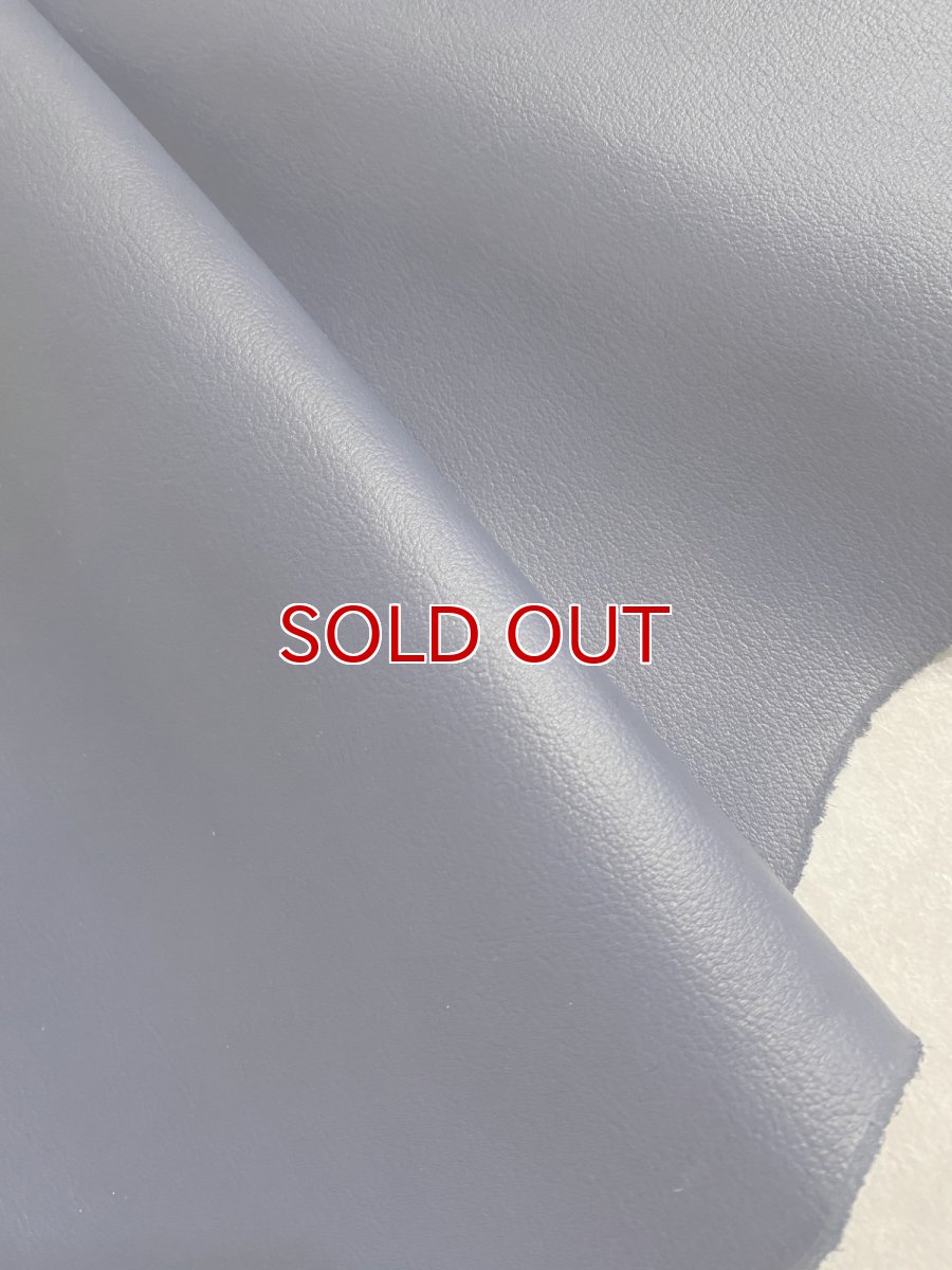 画像2: 牛革　クロームソフト　ネイビー　レザークラフト　 (2)