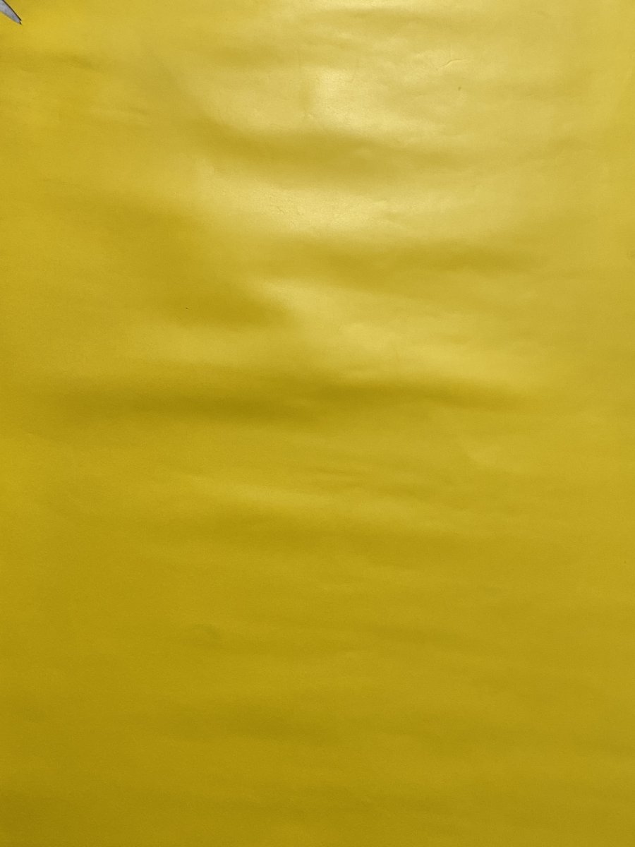 画像4: 牛革　スムース　イエロー　レザー (4)