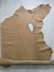 画像1: 牛革　ディアンソフト　キャメル　レザークラフト (1)