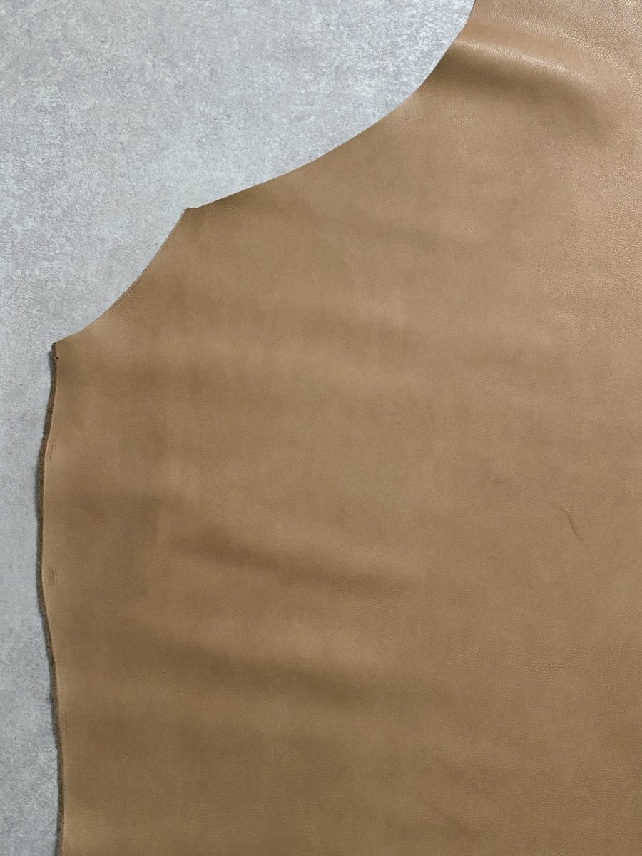 画像5: 牛革　ディアンソフト　キャメル　レザークラフト (5)