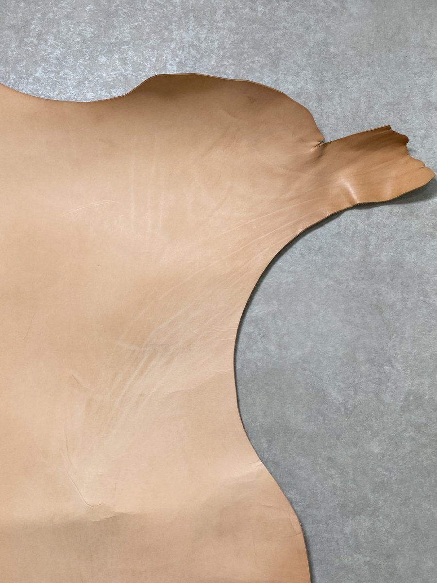 画像4: 牛革   ニッピヌメ　栃木レザー　タンニン (4)