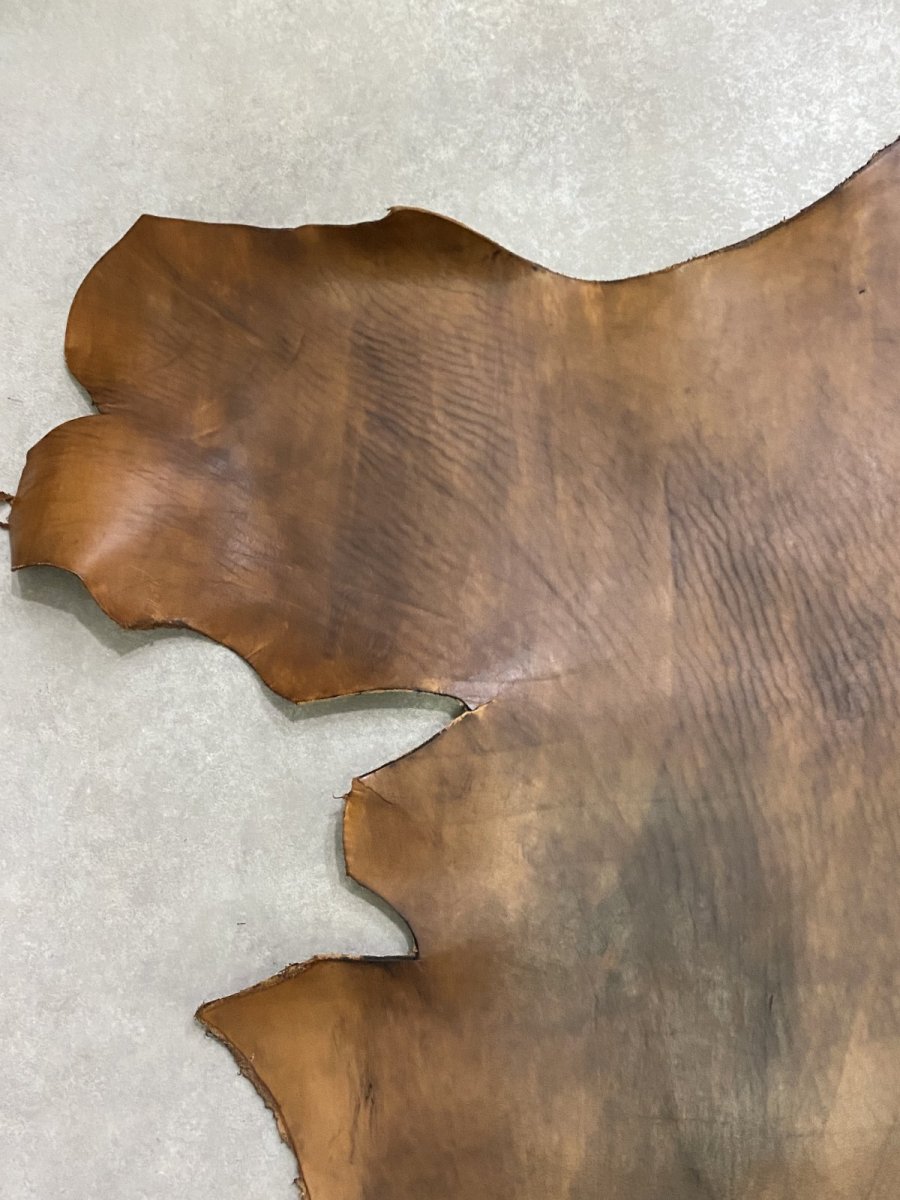 画像3: 牛革   アンティックヌメ　ヌメ革　タンニン (3)