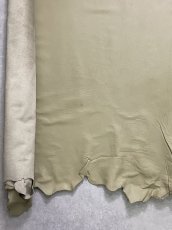 画像3: 牛革　クロームソフト　ウグイス　レザークラフト　 (3)