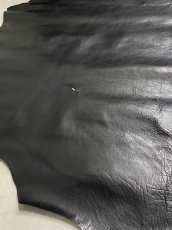 画像6: 牛革　バッファロー　ブラック　レザー (6)