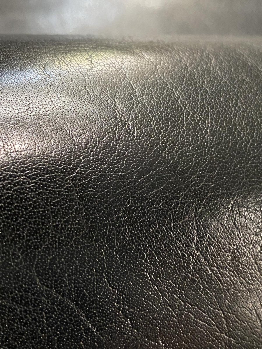 画像9: 牛革　バッファロー　ブラック　レザー (9)