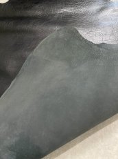 画像11: 牛革　バッファロー　ブラック　レザー (11)