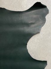 画像3: 牛革　ソフトヌメ　ダークグリーン　レザークラフト (3)