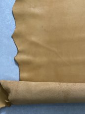 画像5: 牛革　グローブレザー　キャメル素上げ　レザークラフト (5)
