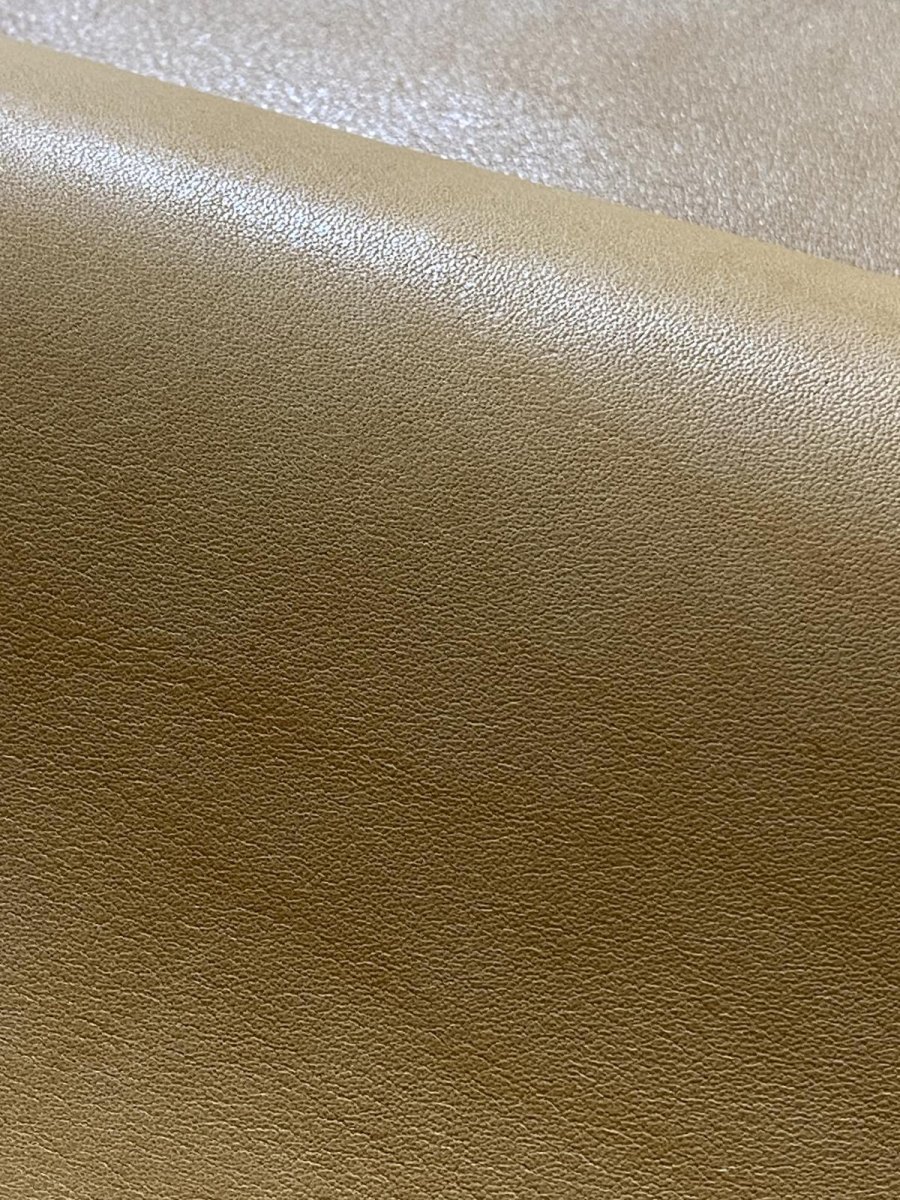 画像9: 牛革　グローブレザー　キャメル素上げ　レザークラフト (9)