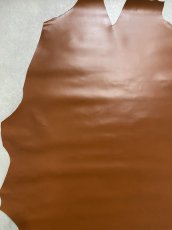 画像6: 牛革　ガラスレザー　ブラウン　レザークラフト (6)