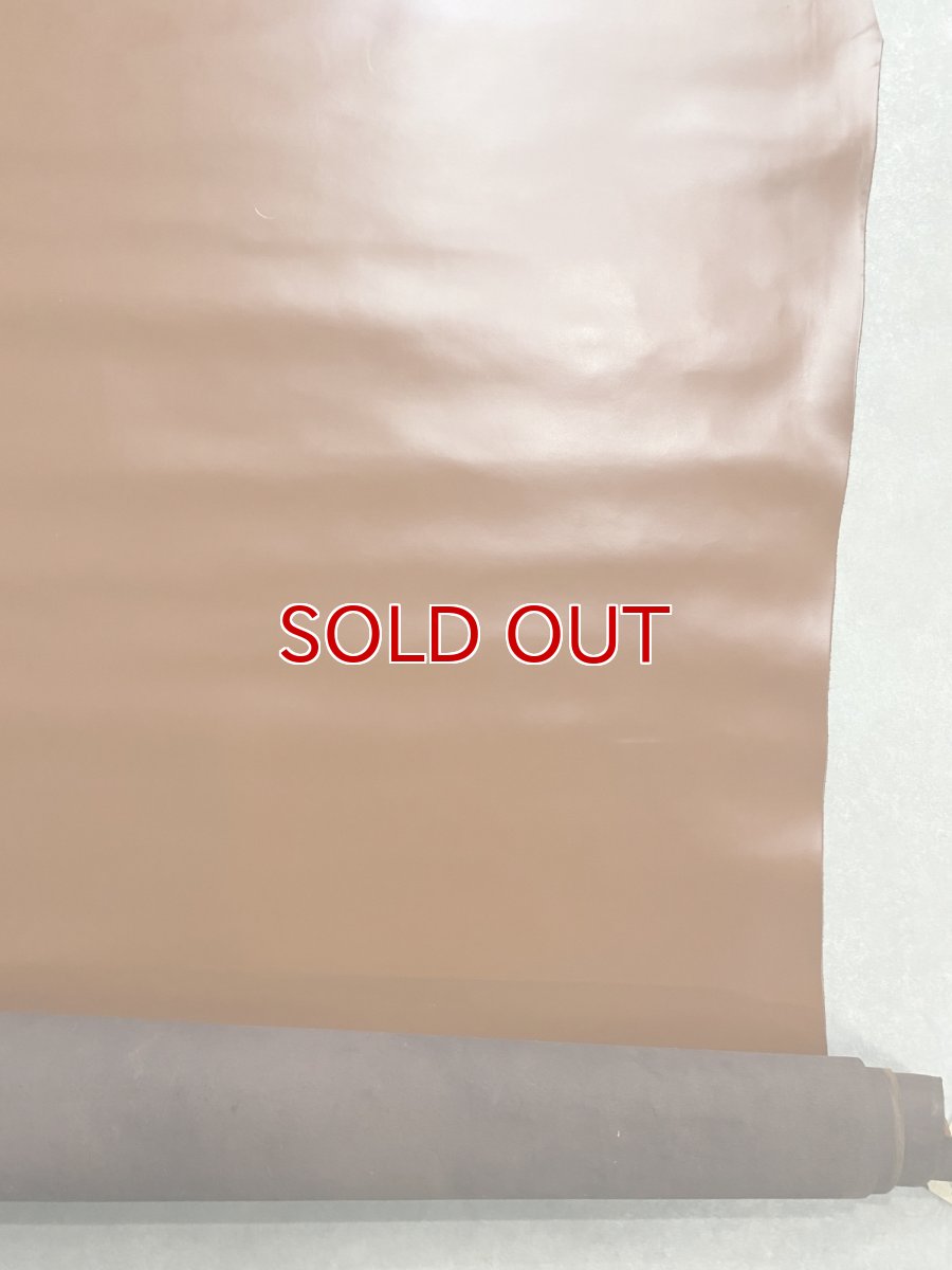 画像8: 牛革　ガラスレザー　ブラウン　レザークラフト (8)