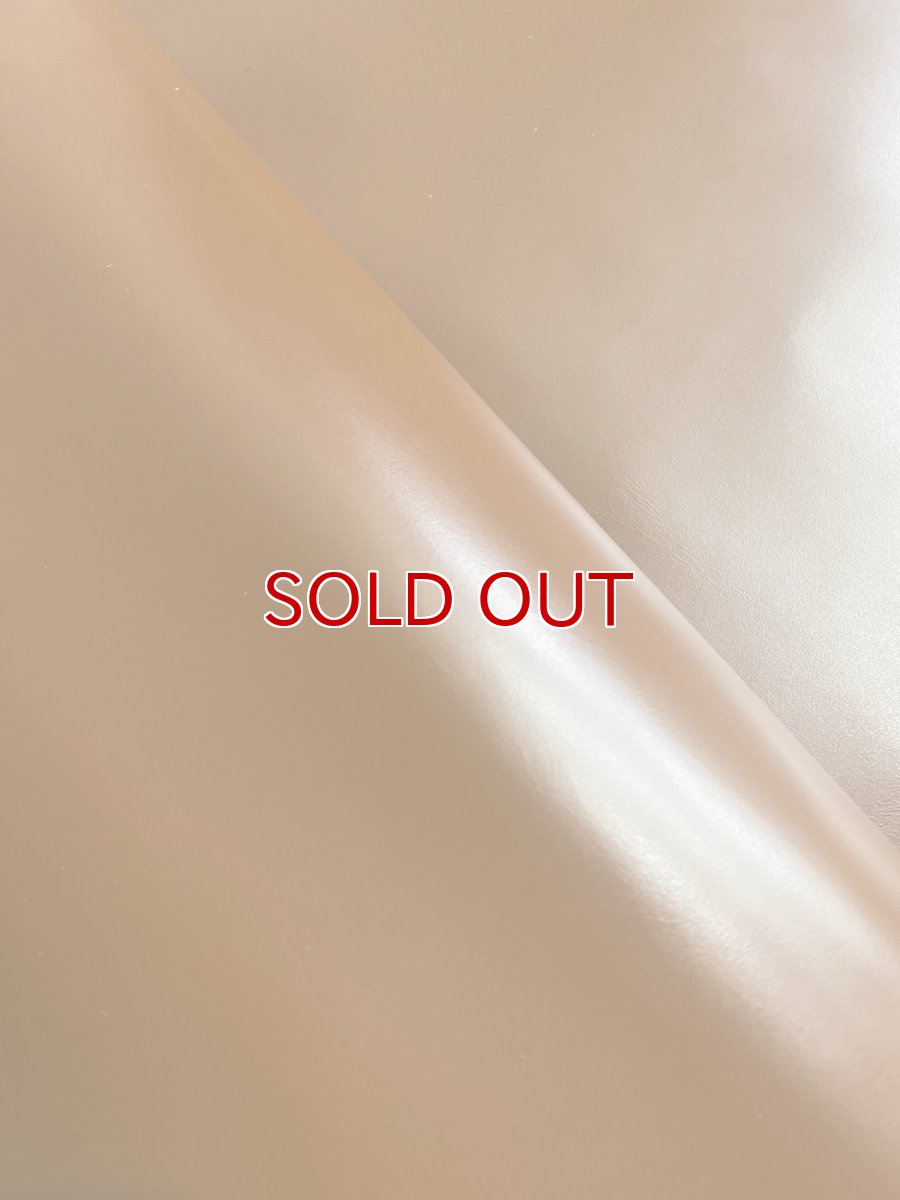 画像3: 牛革　ガラスレザー　ブラウン　レザークラフト (3)