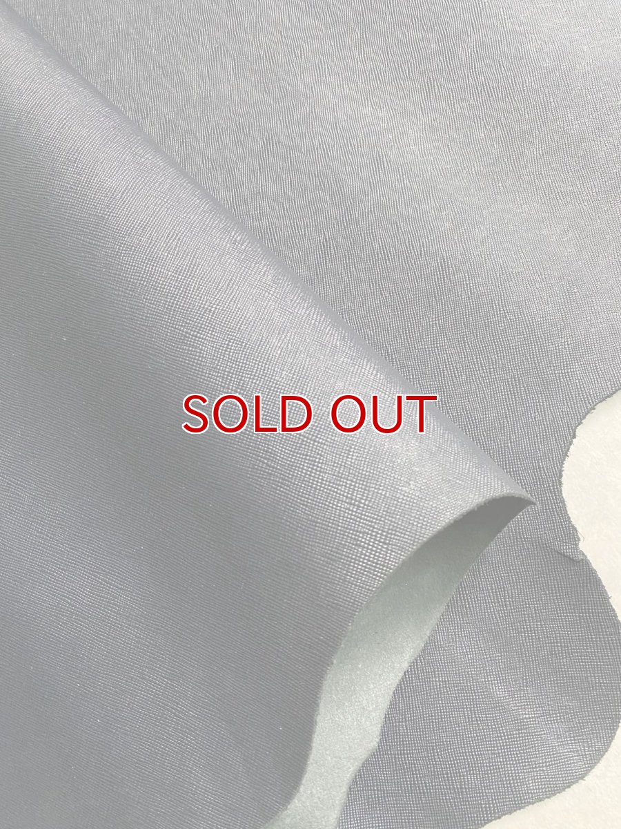 画像3: 牛革　プリズム　Dネイビー　型押し革　レザークラフト (3)