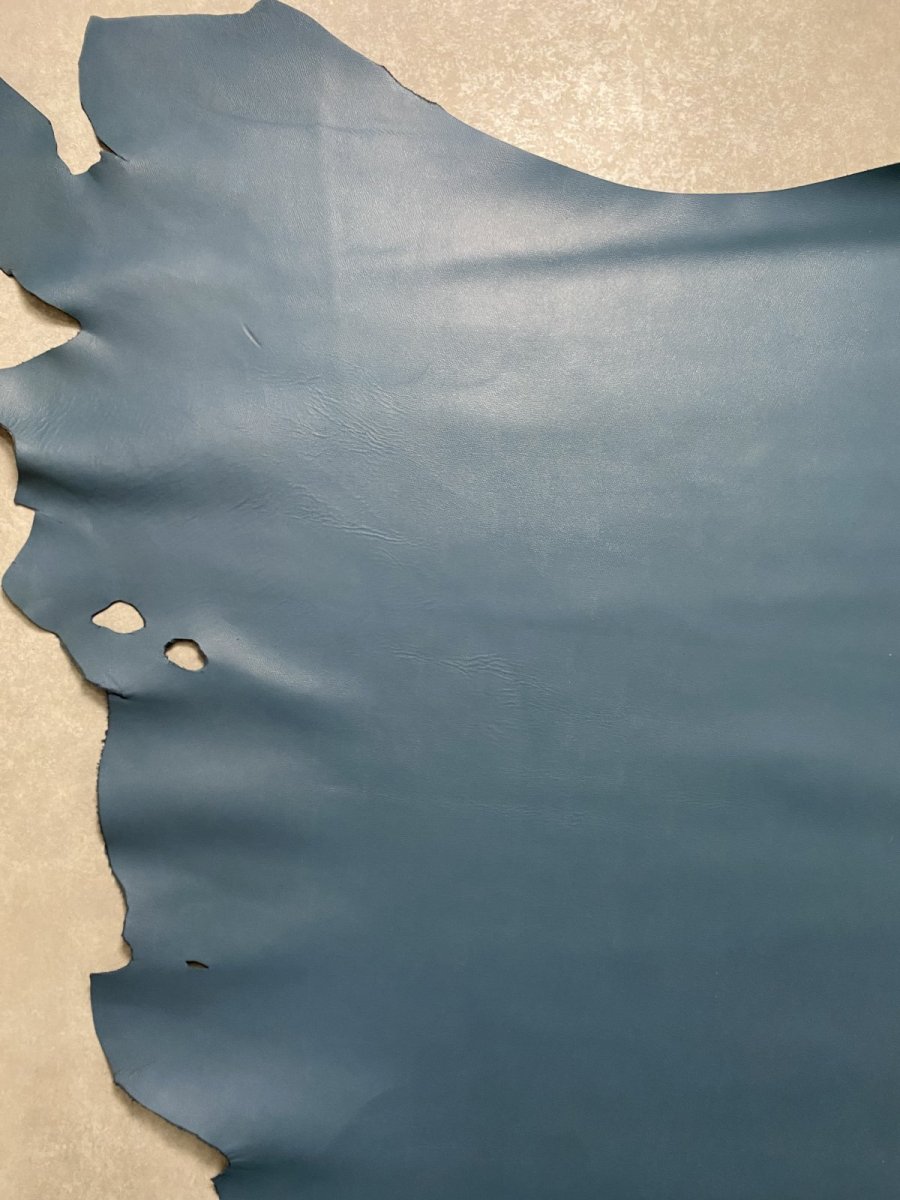 画像7: 牛革　クシュベル　ブルージーン　レザークラフト (7)